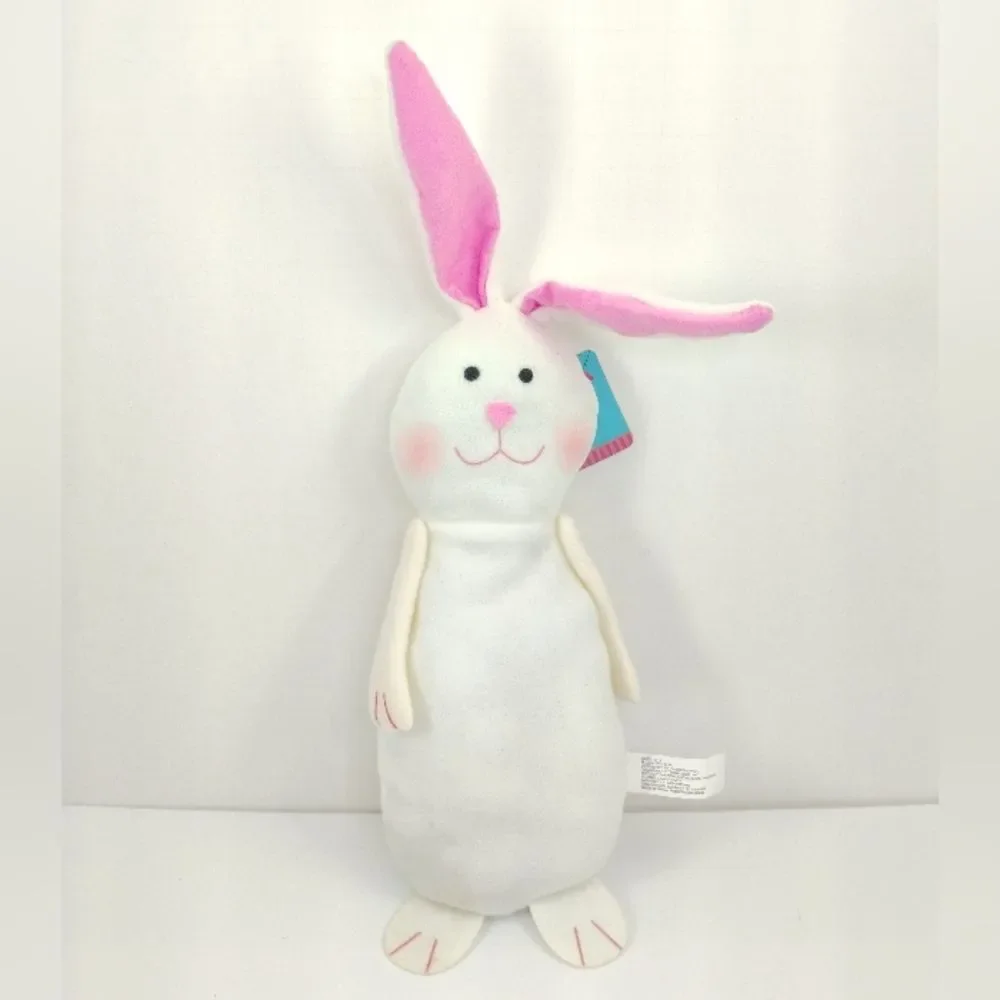 Bunny Decor White and Pink NWT